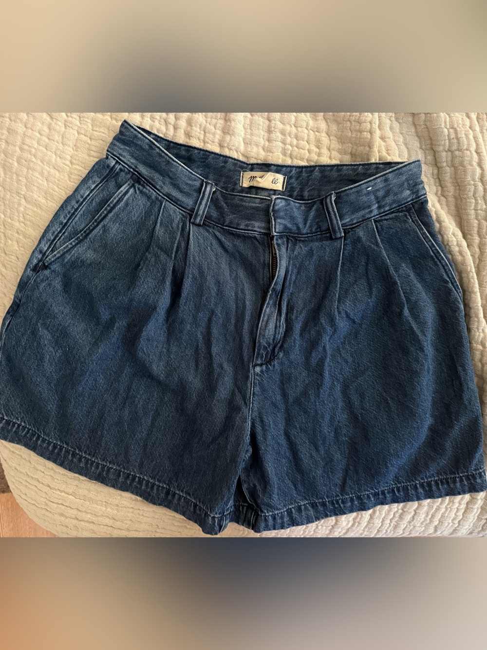 Madewell Harlow Superwide Jean Short